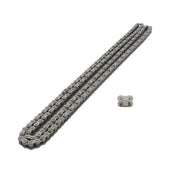 DURAFORCE 50H Heavy Duty Roller Chain 10 Feet w/Connecting Link with 2 connectors