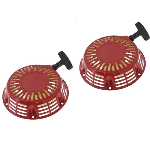 DURAFORCE 2 pack Red Recoil Pull Start Assembly Cover For Honda GX240 GX270 Mounting Bolts