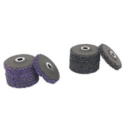 DURAFORCE Diamond Grinding Discs for Metal and Wood 12 Pack: 4 x 5/8" (6 Black, 6 Purple)