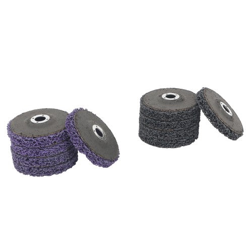 DURAFORCE Diamond Grinding Discs for Metal and Wood 12 Pack: 4 x 5/8" (6 Black, 6 Purple)