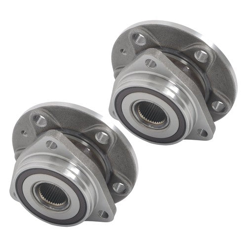DURAFORCE 2Pc Front or Rear Wheel Hubs Bearing Assembly For Audi A3 Q3 S3 VW Jetta Golf
