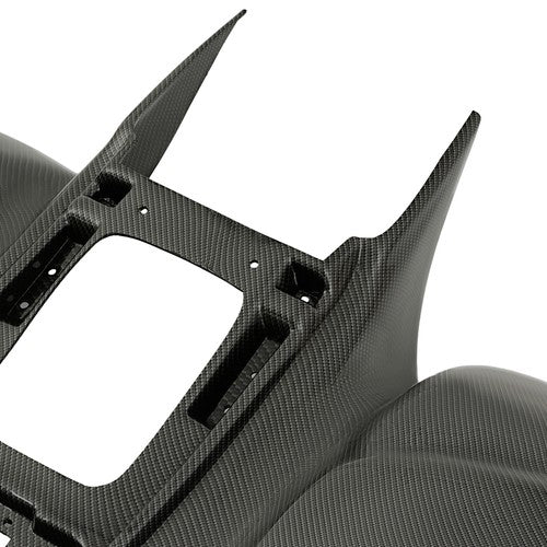 DURAFORCE Carbon Fiber Printing Rear Fender ABS W/ Hardware For Honda TRX 400EX 1999-2007