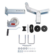 DURAFORCE Adjustable Winch Stand Winch Post For Boat Trailer parts W/ 1400lbs Winch Roller