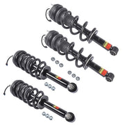 DURAFORCE 4Pcs Front Rear Shock Assys w/ Magnetic Fits Escalade Tahoe GMC Yukon XL 2021-24