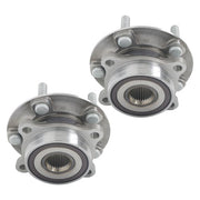 DURAFORCE 2 Pcs Wheel Hubs Bearing Assembly Front AWD For Mitsubishi Lancer 2.0L 2008-2015