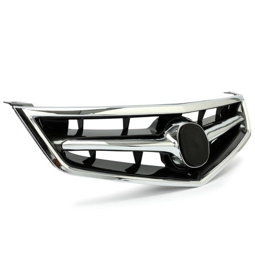 Front Grill Grille with Chrome Molding for 2006-2008 Acura TSX 4-Door 4DR