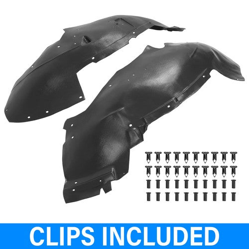DURAFORCE Front Fender Liner Set With Clips For 1999 2007 Chevrolet GMC Cadillac GM1246110