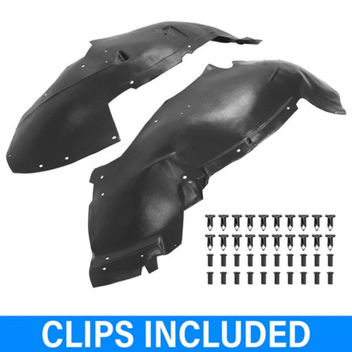 DURAFORCE Front Fender Liner Set With Clips For 1999 2007 Chevrolet GMC Cadillac GM1246110