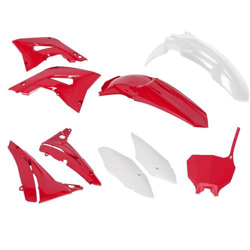 Restyle Plastic Kit Bodywork Fairing for 2002-2007 Honda CR125R CR250R Red White
