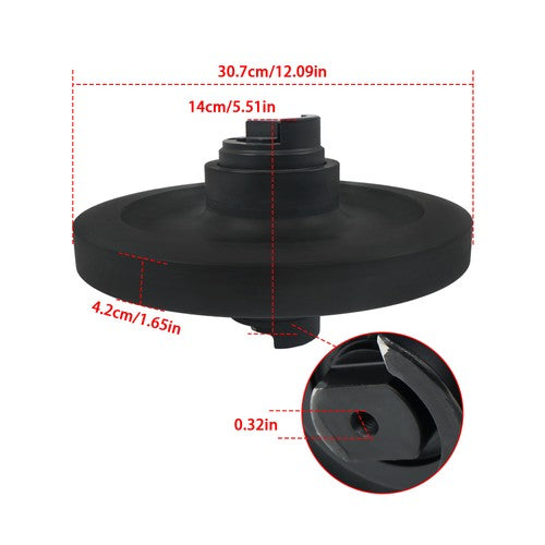 DURAFORCE Track Idler - Front fits Case 87535298 fits New Holland LT185B LT190B 87447229