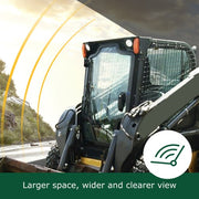 DURAFORCE For Case/New Holland Skid Steer SR250 SV250 TR270 #84415734 #84344565 Door Glass