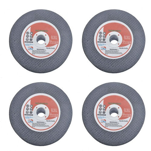 DURAFORCE 100 Pcs 4"x.040"x5/8" Cut off Wheel -Metal & Stainless Steel Thin Cutting Discs