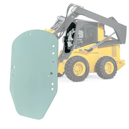 DURAFORCE T312628 Clear Door Glass For John Deere Skid Steer Track Loader D E Series