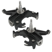 DURAFORCE Pair For Chevy C10 2WD 2.5'' 1973-1986 1987 Drop Lowering Spindles w/1.25" Rotor