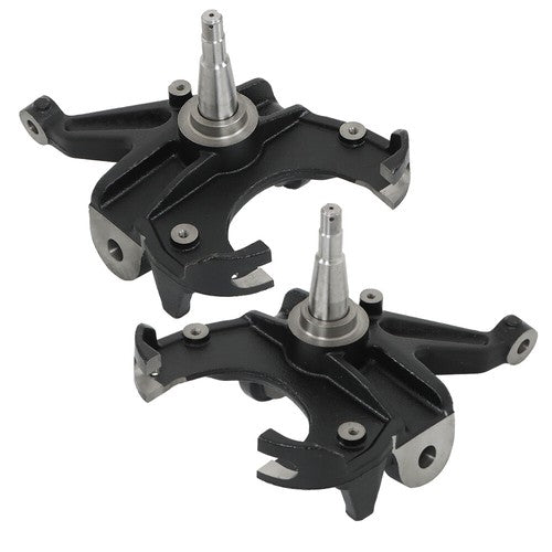 DURAFORCE Pair For Chevy C10 2WD 2.5'' 1973-1986 1987 Drop Lowering Spindles w/1.25" Rotor