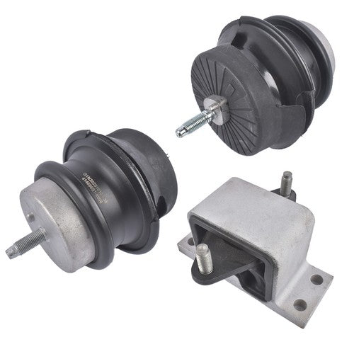 DURAFORCE Engine Mounts & Transmission Mount Full Set 3PCS for Infiniti Q70 3.7L 14-19 AWD