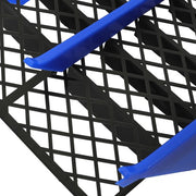 DURAFORCE Plastic Gas Tank Side Covers with Grill for Yamaha Banshee 350 YFZ350 87-06 Blue