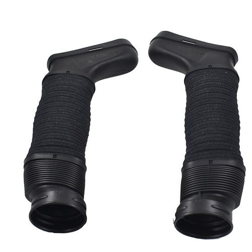 DURAFORCE Fit For Mercedes C300 2008-2012 2PCS Black Left & Right Air Intake Duct Hose