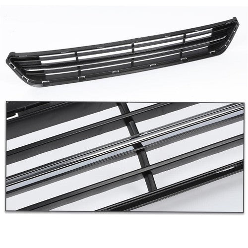 For Kia Optima 14-15 Front Bumper Lower Grille Radiator Grill Chrome Black