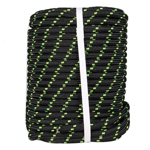 DURAFORCE 1/2"x200' Double Braid Polyester Rope Sling 5500Lbs BREAKING STRENGTH Heavy Duty