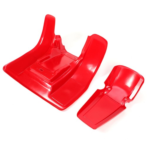 Red Plastic Front Rear Fender Set For Honda ATC 250R 83 84