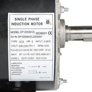 DURAFORCE 5HP ODP Compressor Duty Electric Motor 1Phase 3450RPM 56HZ Frame 7/8" Shaft 230V