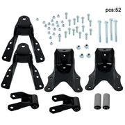 DURAFORCE For Ford F250 F350 83-1997 LH/RH Rear Leaf Spring Hanger Bracket Shackle 722-101
