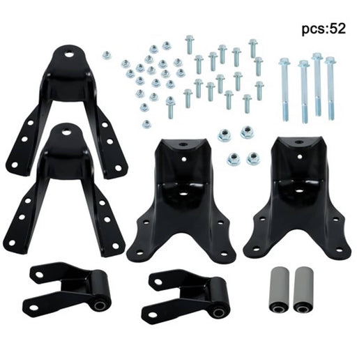 DURAFORCE For Ford F250 F350 83-1997 LH/RH Rear Leaf Spring Hanger Bracket Shackle 722-101