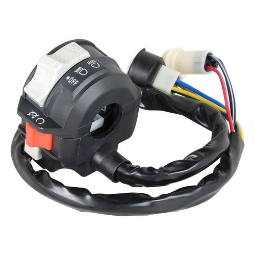 DURAFORCE Left Handlebar Kill Switch Start Off Headlight For Yamaha MOTO-4 YFM 225 250 350