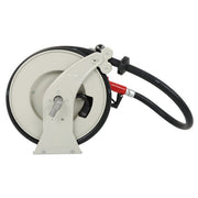 DURAFORCE For Truck Diesel Hose Reel 1" x 33' Retractable Swivel Rewind W/Auto Fueling Gun