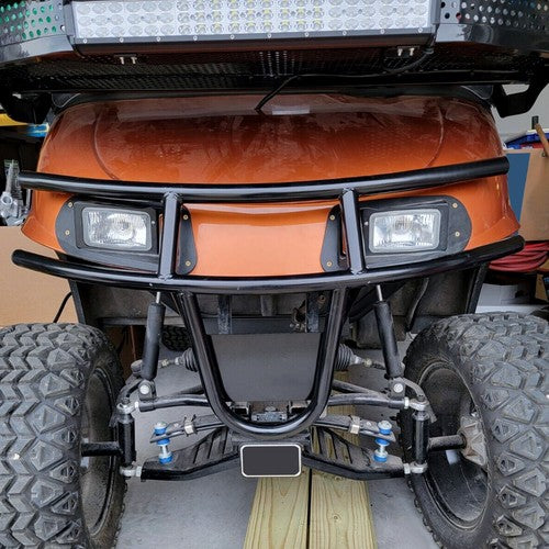 DURAFORCE For EZGO RXV 08-15 Golf Cart Front Bumper Brush Guard Powder Coated Heavy Duty