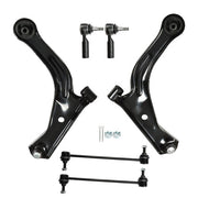 DURAFORCE Fit For Escape Mariner Tribute Front Control Arm Ball Joint Outer Tie Rod Kit 6x