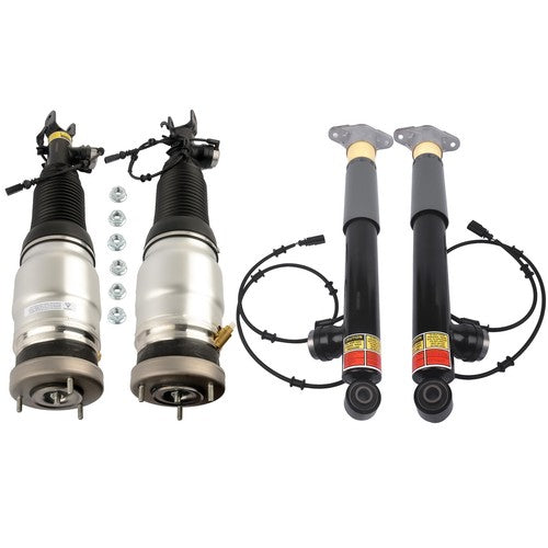 DURAFORCE 2 Pair Shock Absorber Struts Front & Rear for Hyundai Equus 2011-2016 4.6L 5.0L