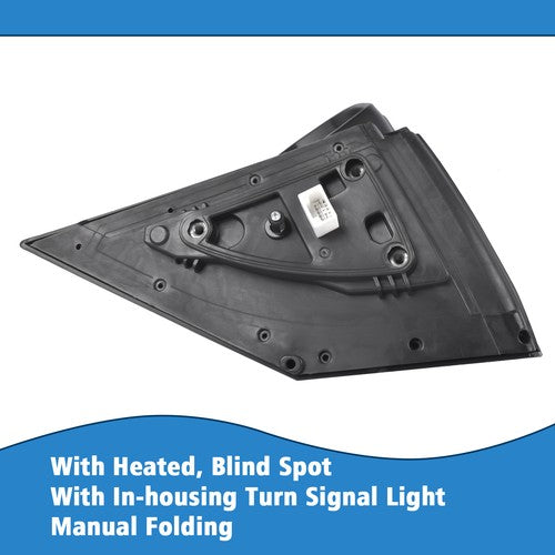 DURAFORCE Right Side Power Mirror for Hyundai Tucson Limited Luxury Premium Sport Ultimate