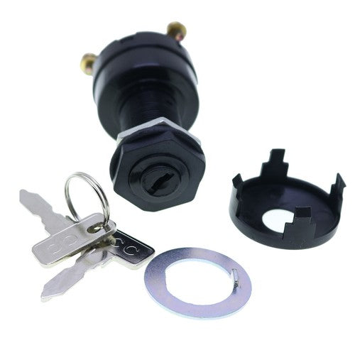 DURAFORCE Ignition Key Switch W/ 2 Keys 1018163-01 For Gas Club Car DS&96-02 Precedent