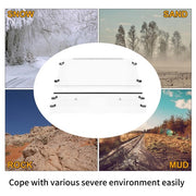 DURAFORCE For KUBOTA RTV X900 X1120 X1130 X1140 2 PIECE Clear Vented Windshield UTV / SXS