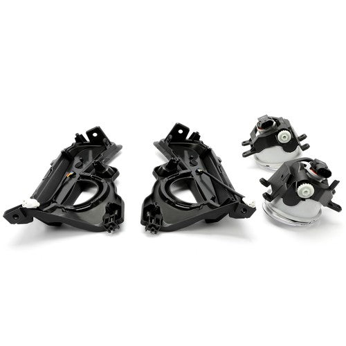 DURAFORCE For Toyota Highlander 17-19 LED DRL Daytime Running Fog Lights Lamp Harness Kit