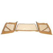 DURAFORCE Beige Soft Top Tinted Back Windows For Jeep Wrangler TJ 97-06 Except Unlimited