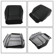 DURAFORCE New For Acura RDX 2007-2012 Driver Bottom Perforated Leather Black Seat Cover