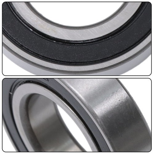 DURAFORCE 10Pcs R18-2RS 1-1/8" × 2-1/8" ×1/2" Double Rubber Seals Deep Groove Ball Bearing