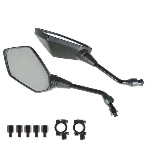 DURAFORCE Rear View Side Mirrors 10mm for Honda Rubicon Rincon Recon TRX 250X