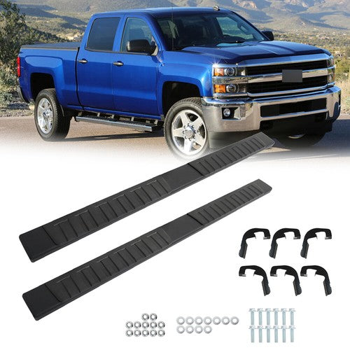 DURAFORCE For Silverado Sierra 1500 2019-2023 Crew Cab 6" Side Steps Running Boards New
