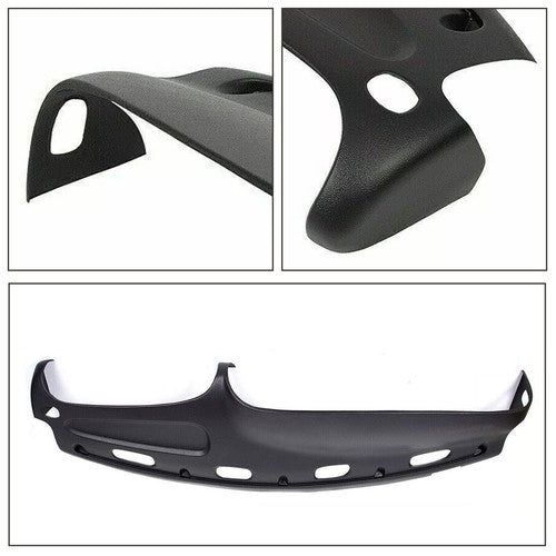 Black Dash Bezel Dashboard Cover for 1998-2001 Ram 1500 1998-2002 Ram 2500 3500