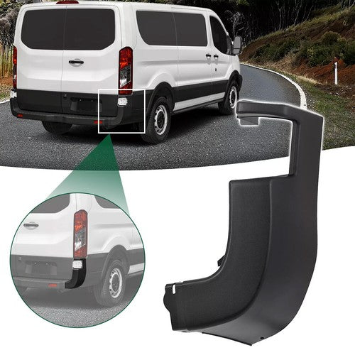 DURAFORCE Rear Bumper Side End Cap Cover RH For 2015-2022 Ford Transit 150 250 350 350HD