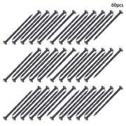 DURAFORCE Edging Nails Garden Anchoring Spikes 8 Inch 60 Pcs Plastic Spiral Landscape
