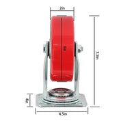 DURAFORCE 6" × 2" Tilt Casters Heavy Duty Swivel Caster Wheel 1250 Lbs Industrial Casters