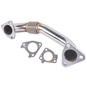 DURAFORCE Driver Side Exhaust Up Pipe for GMC Sierra Chevy Silverado LB7 LLY LMM 2001-2016