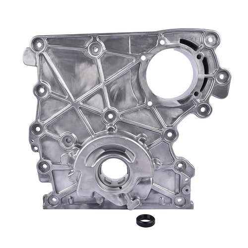 DURAFORCE Engine Timing Chain Cover w/ Oil Pump for Chevy Colorado GMC Canyon Buick Isuzu