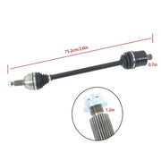 DURAFORCE 1333124 1333439 Rear Right/Left CV Axles Drive Shaft For Polaris XP 1000 2014-18