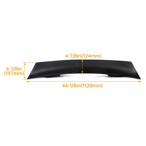 Matte Black Duckbill Style Rear Trunk Lip Wing Spoiler for 90 97 Mazda Miata